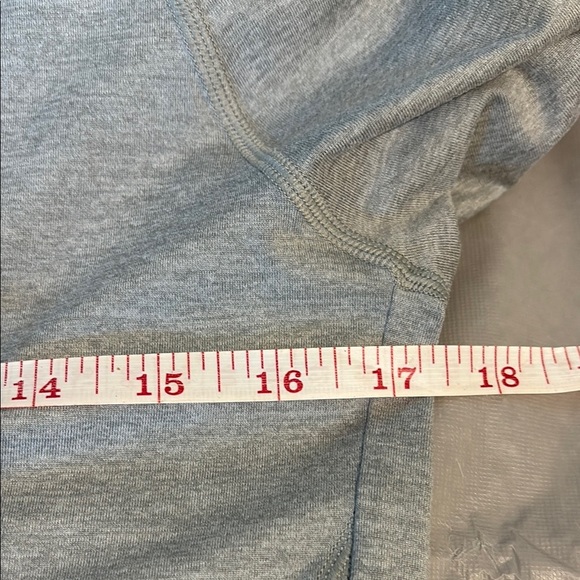 Gymshark Gray Zip Up Sweater with High Collar - Picture 6 of 7